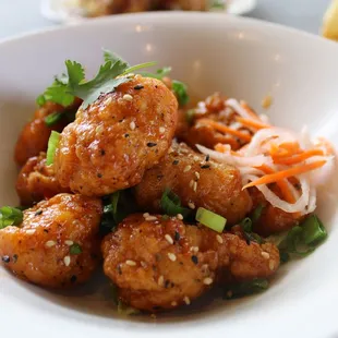 Boneless wings appetizer