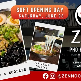 Soft Opening Announcement