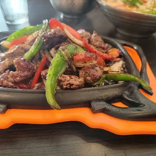 Sizzling Beef Plate