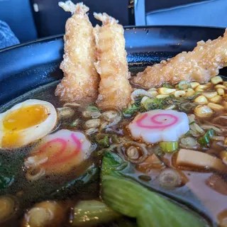 Spicy Shoyu w. Shrimp tempura