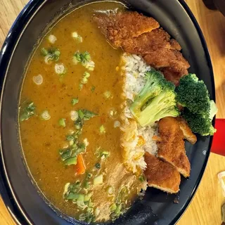 Chicken Katsu With Japanese Curry(spicy)