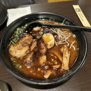 Black Garlic Ramen