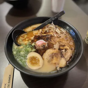 Black Garlic Pork Broth