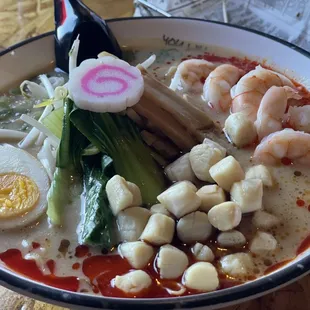 Spicy Seafood Tonkotsu Miso