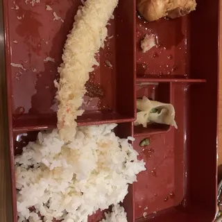 G. Shrimp Tempura Bento Box