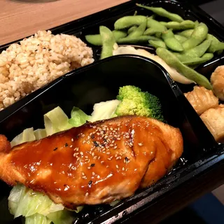 I. Shrimp Teriyaki Bento Box