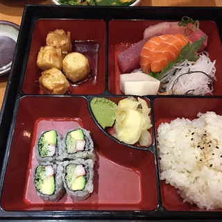 d. Lunch Sashimi Bento Box