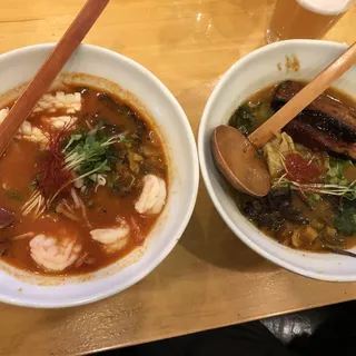 Spicy Tomato Seafood Ramen