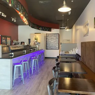 Inside seating
