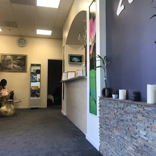 Front reception area