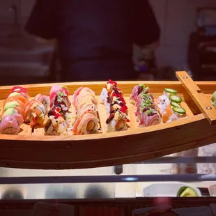 sushi and sashimi, food, sushi, sashimi