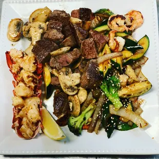 Chateaubriand and Lobster