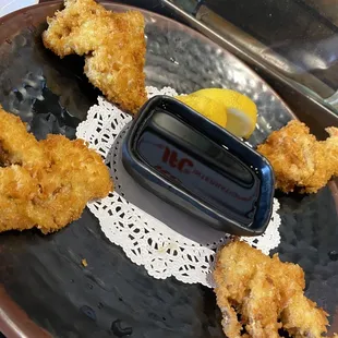 Soft shelled crab fried in panko crust. Delicious.