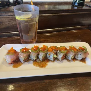 Baja Yellowtail Roll