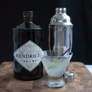 Hendricks Sake-tini