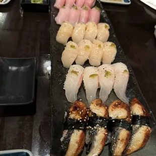 All sorts of sushi !!