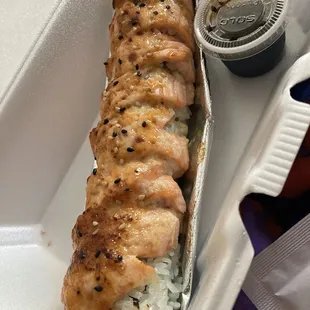 Baked Salmon Roll