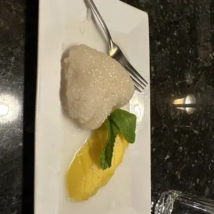 Mango and sticky rice