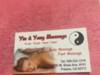 Yin & Yang Massage