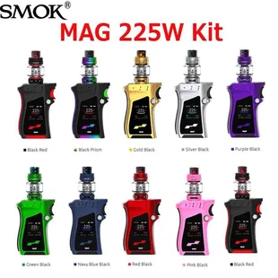 Come get the authentic SMOK MAG starter kits 225w tc box mod with 8ml tfv12 prince tank atomizer at Zen Vapors !