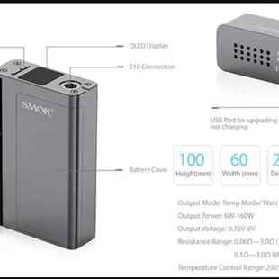 CubeBoxMod2 temp control 160 Watts by Smok