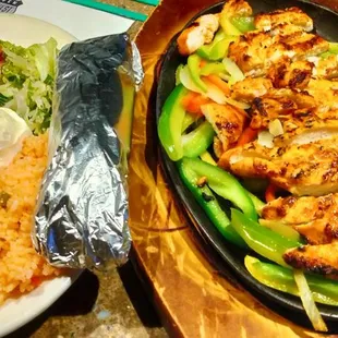 Fajitas for two