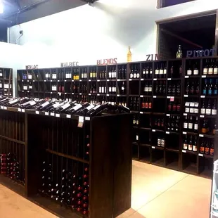 a wine store