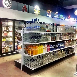 a liquor store