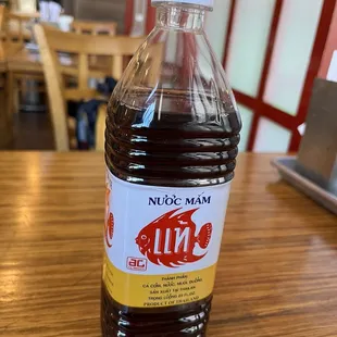 Thai fish sauce