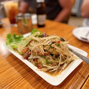 a plate of food