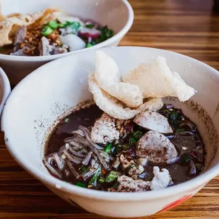 Beef Thai boat noodle