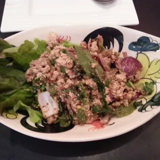 Spicy Chicken Salad (Larb Kai)