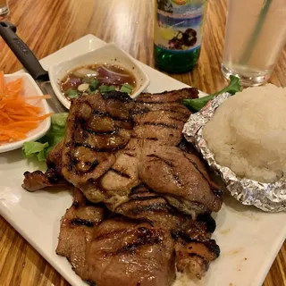 BBQ Thai Style Marinated Pork