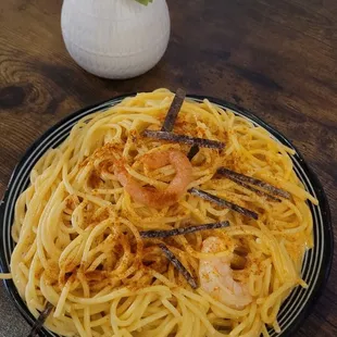 Mentaiko spaghetti