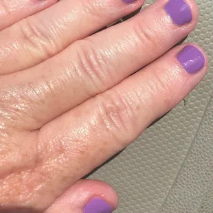 Regular mani