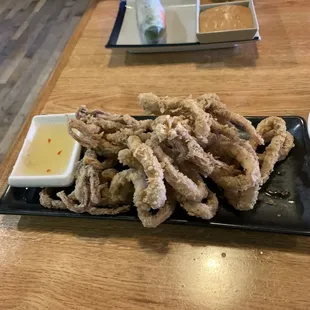 Calamari at Zen Zero is delicious!