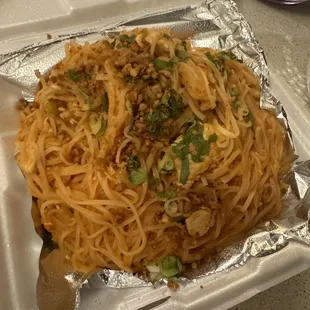 Huge serving sizes! (To-go order)