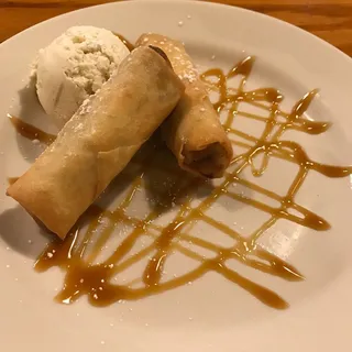 Dessert Spring Rolls