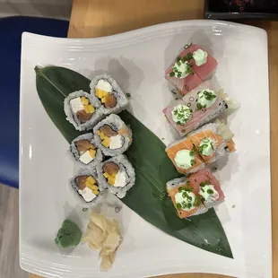 sashimi, sushi and sashimi, food, sushi