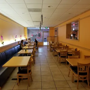 Main dining area from rear.