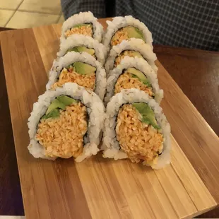 Spicy California roll