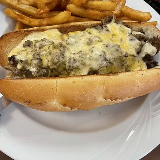 Shaved BBQ Pork Sandwich