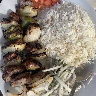 2 Skewers Plate