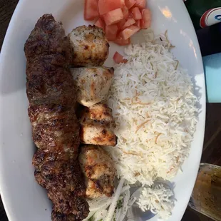 2 Skewers Plate