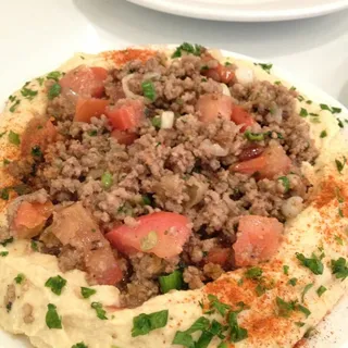 Hummus with Meat