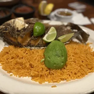 Fried tilapia