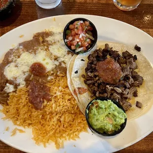 Chicken Taco Plate