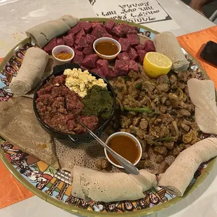 a plate of food