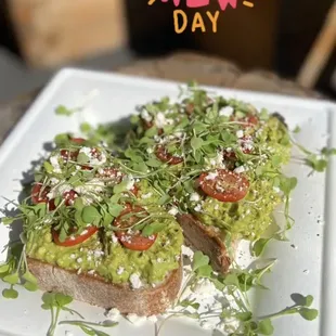 Feta Avocado Toast