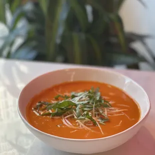 Plant-Based Tomato Bisque